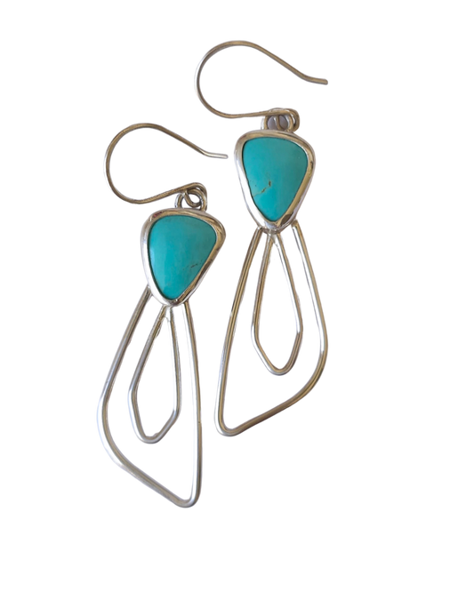 Kingman Turquoise Earrings